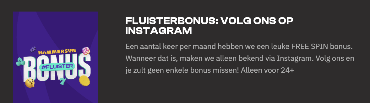 Hommerson Bonus Free Spins | CasinoBonusCheck